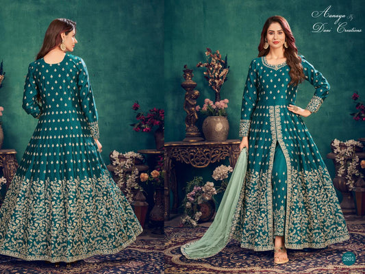 2801 Twisha Aanaya Vol 128 Dani Creation Pakistani Salwar Suits