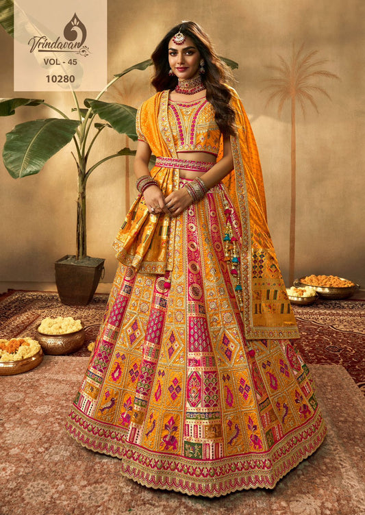 10280 Vrindavan Vol 45 Royal Lehenga Choli