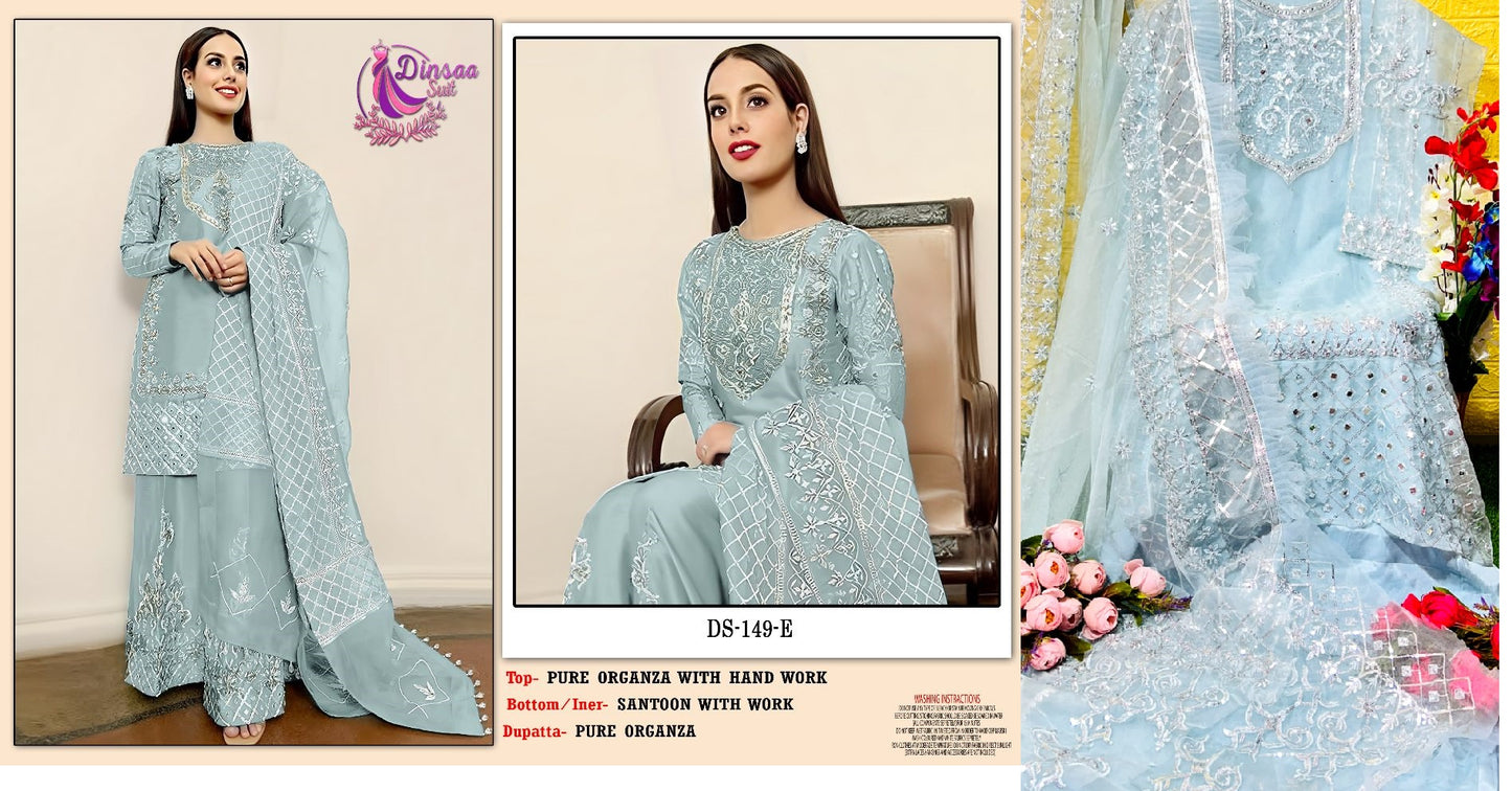 149E Dinsaa Suit Pakistani Salwar Suits