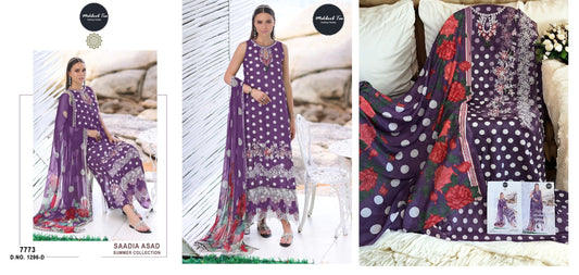 1296D Mehboob Tex Pakistani Salwar Suits