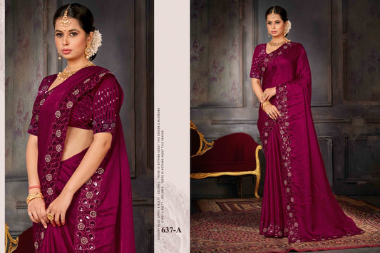 637A Jhalak Mehek Sarees