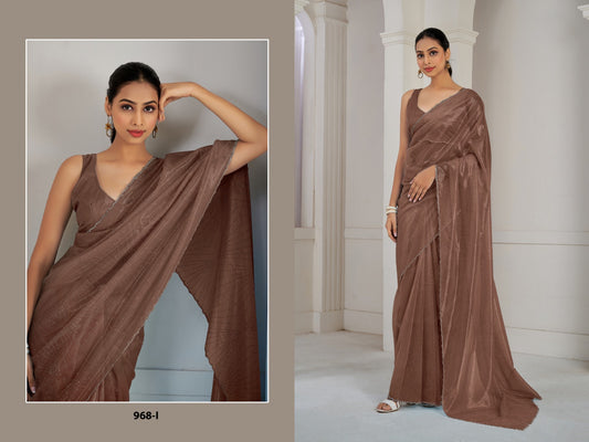 968-I Mehek Organza Sarees