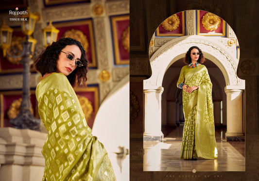 970001 Goldmine Rajpath Silk Sarees