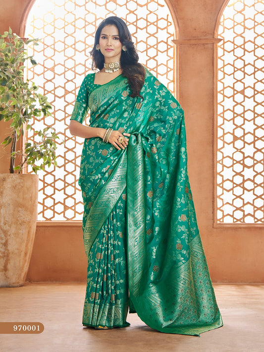 970001 Savitri Rajpath Banarasi Sarees