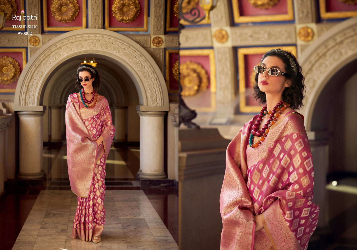970002 Goldmine Rajpath Silk Sarees
