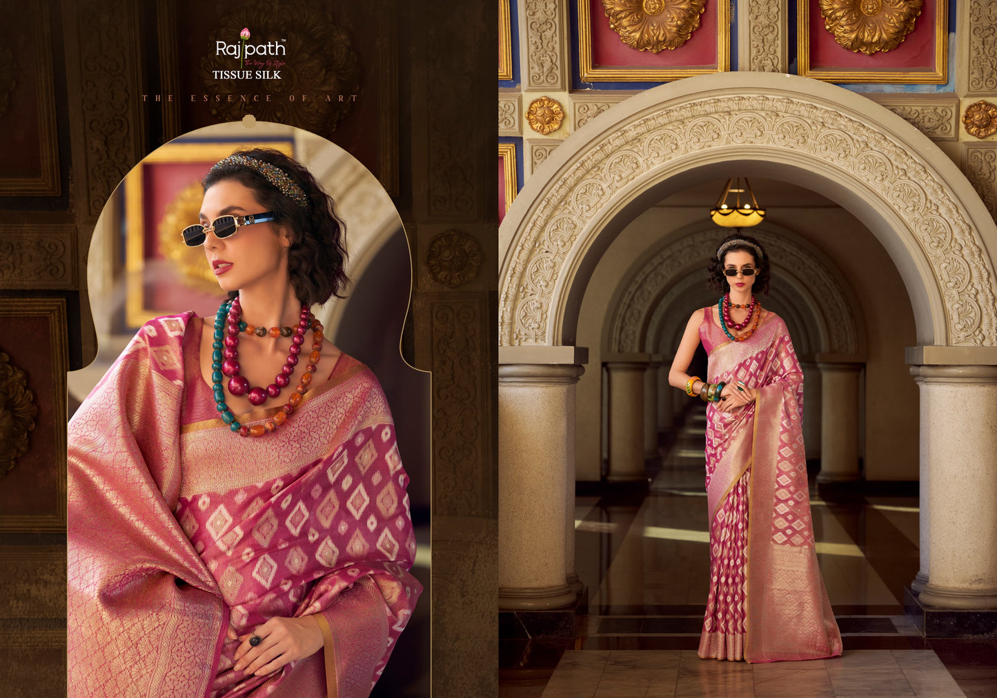 970002 Goldmine Rajpath Silk Sarees