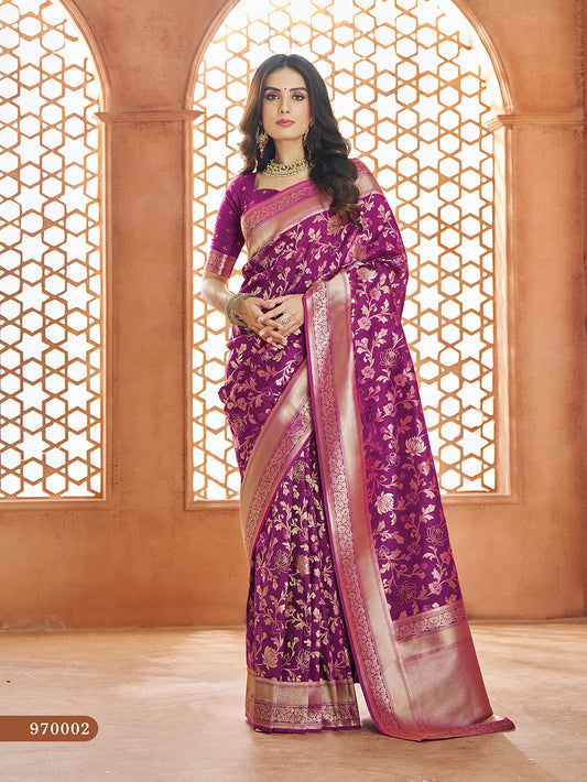 970002 Savitri Rajpath Banarasi Sarees