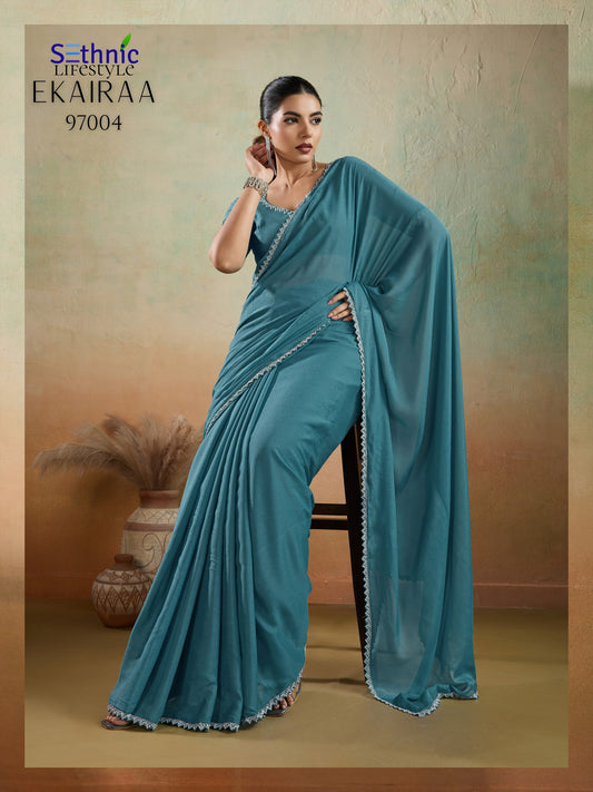 97004 Ekairaa Sethnic Georgette Sarees