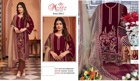 368-C Motifz Pakistani Salwar Suits