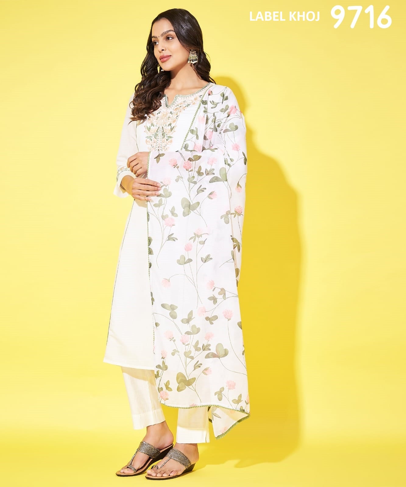9716 Label Khoj Roman Silk Readymade Suits