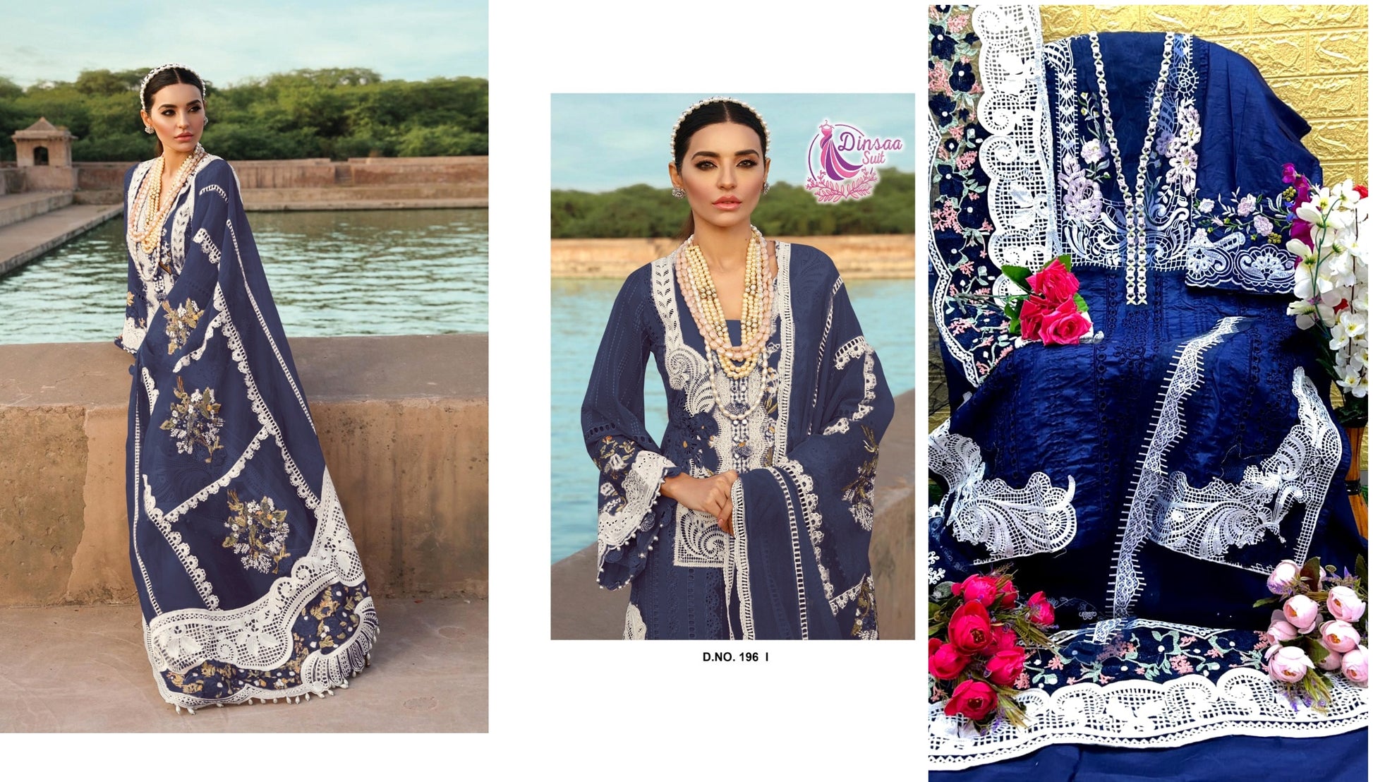 196I Dinsaa Suit Pakistani Salwar Suits