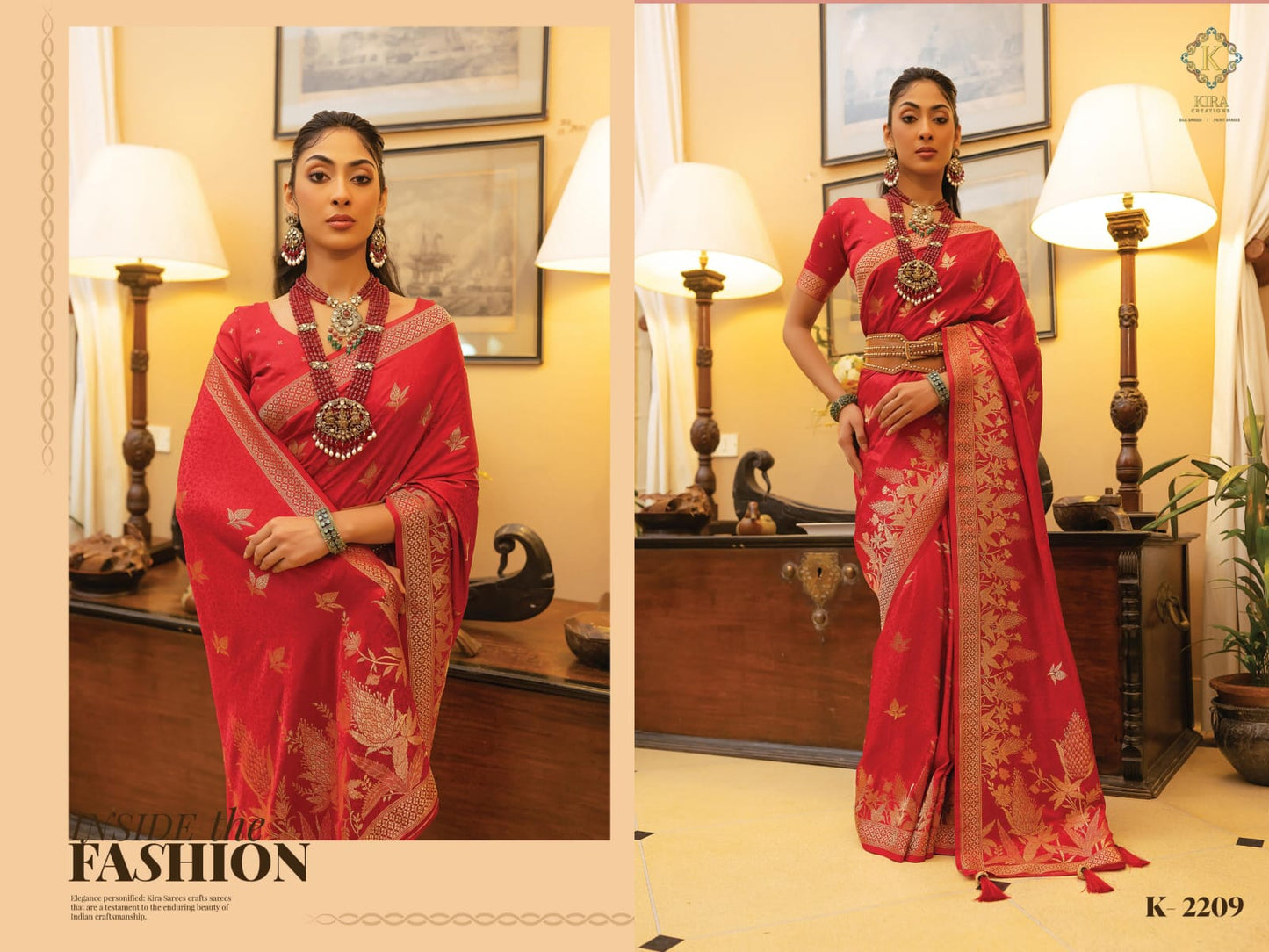 2209 Scarlett Vol 2 Kira Sarees