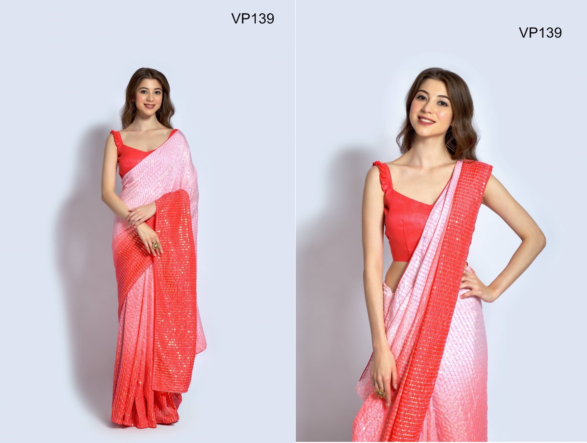139 Padding Fashion Berry Sarees