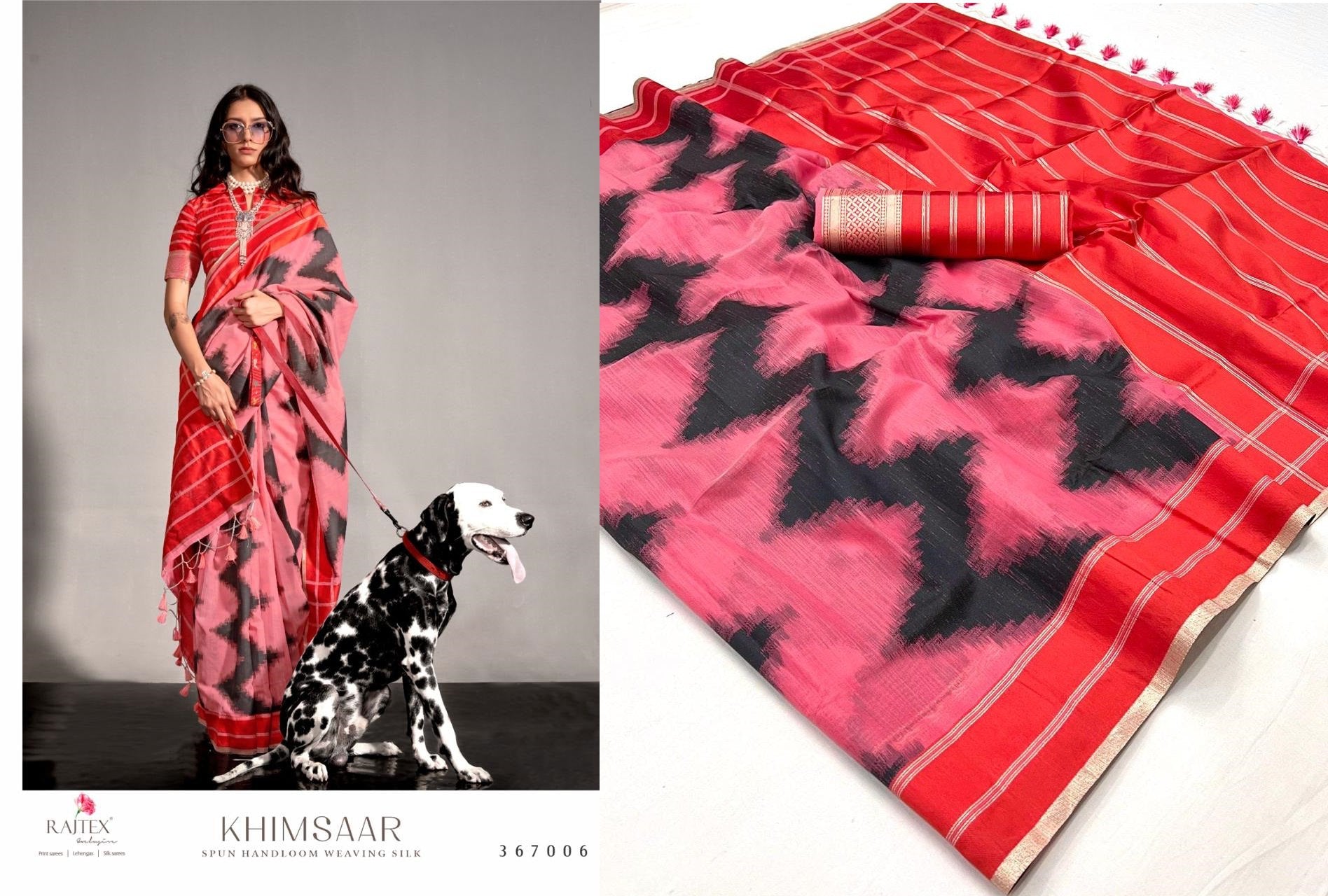 367006 Khimsaar Rajtex Sarees