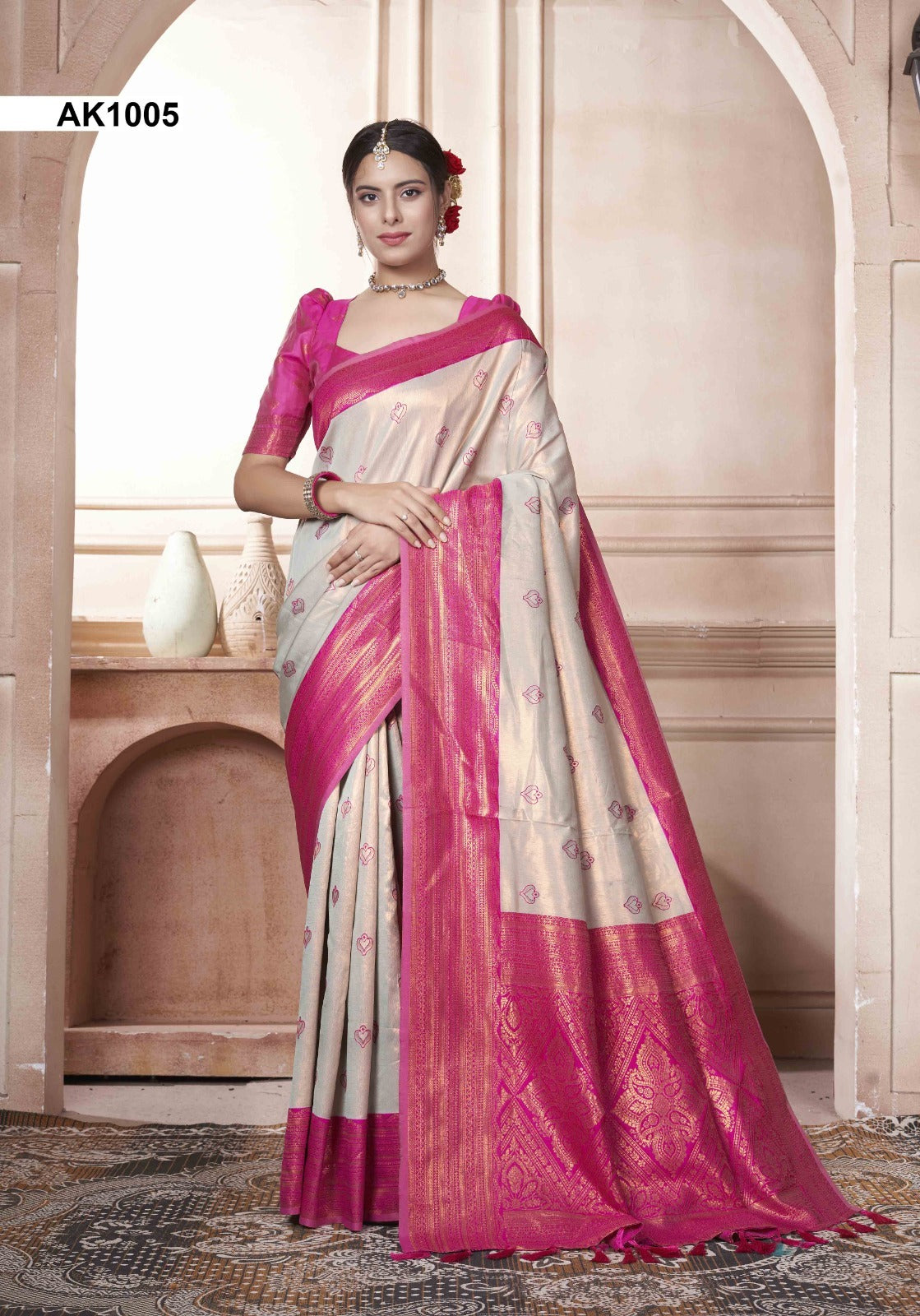 Ak1005 Akansha 3 Of Sarees