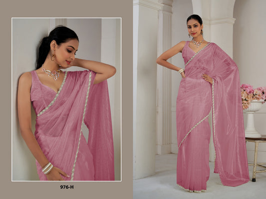 976H Mehek Organza Sarees