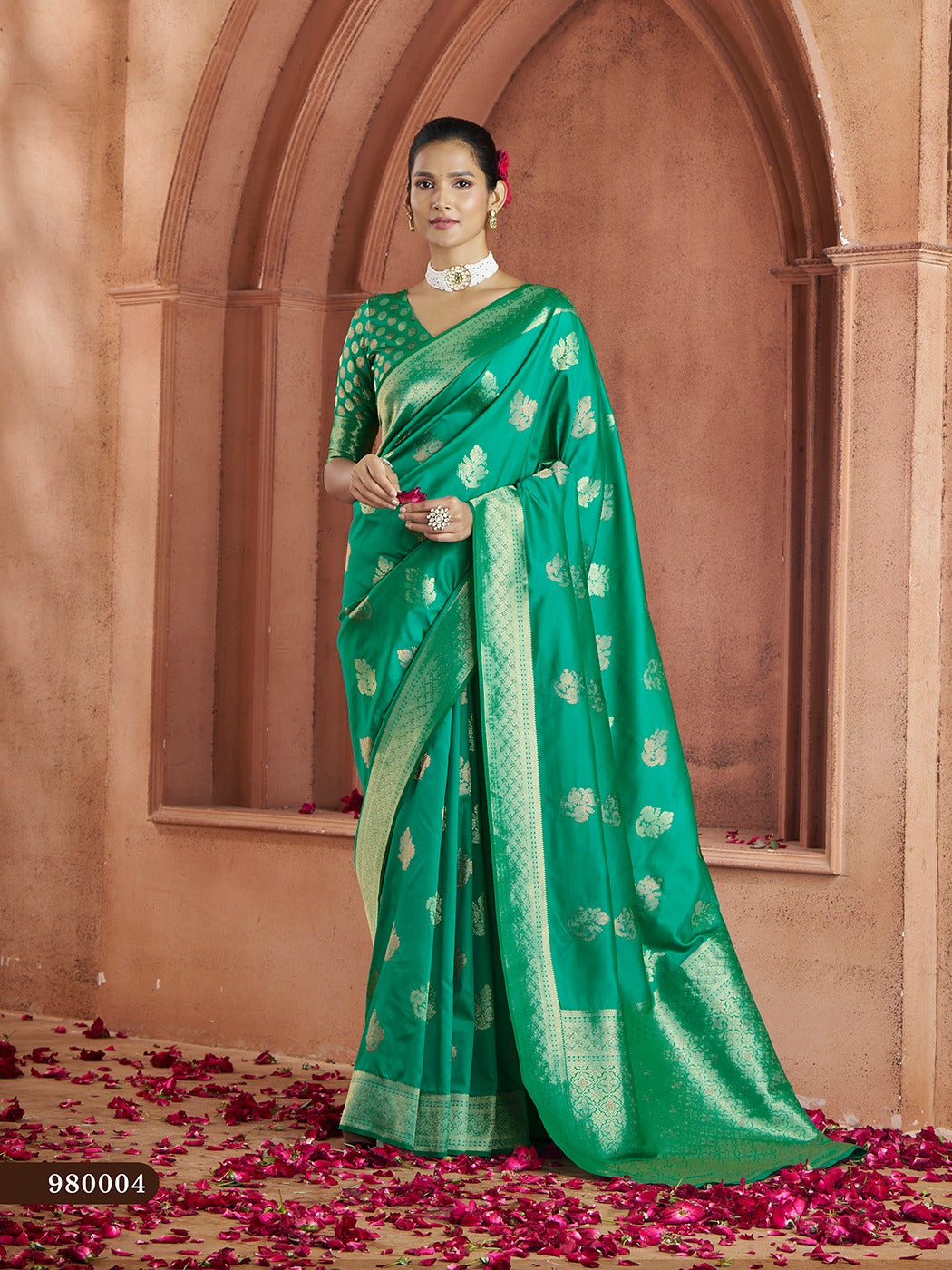 980004 Savitri Vol 2 Rajpath Banarasi Sarees