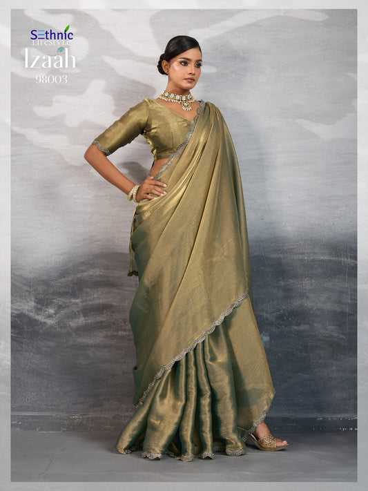 98003 Izaah Sethnic Chiffon Sarees