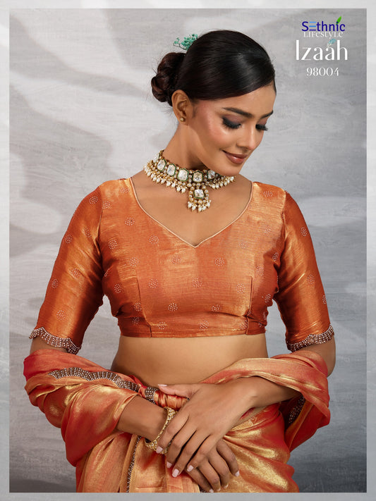 98004 Izaah Sethnic Chiffon Sarees