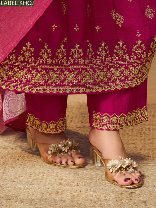 9800A Label Khoj Anarkali Readymade Suits