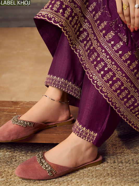 9800C Label Khoj Anarkali Readymade Suits