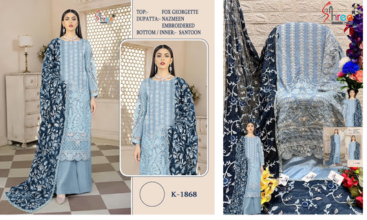 K-1868 Shree Fabs Pakistani Salwar Suits