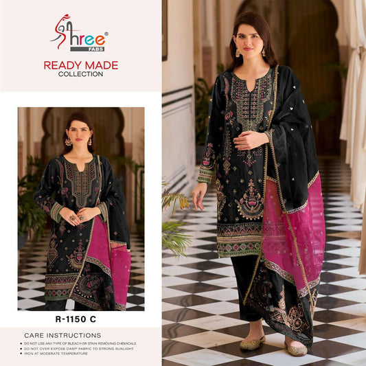 R-1150-C Shree Fabs Pakistani Readymade Suits