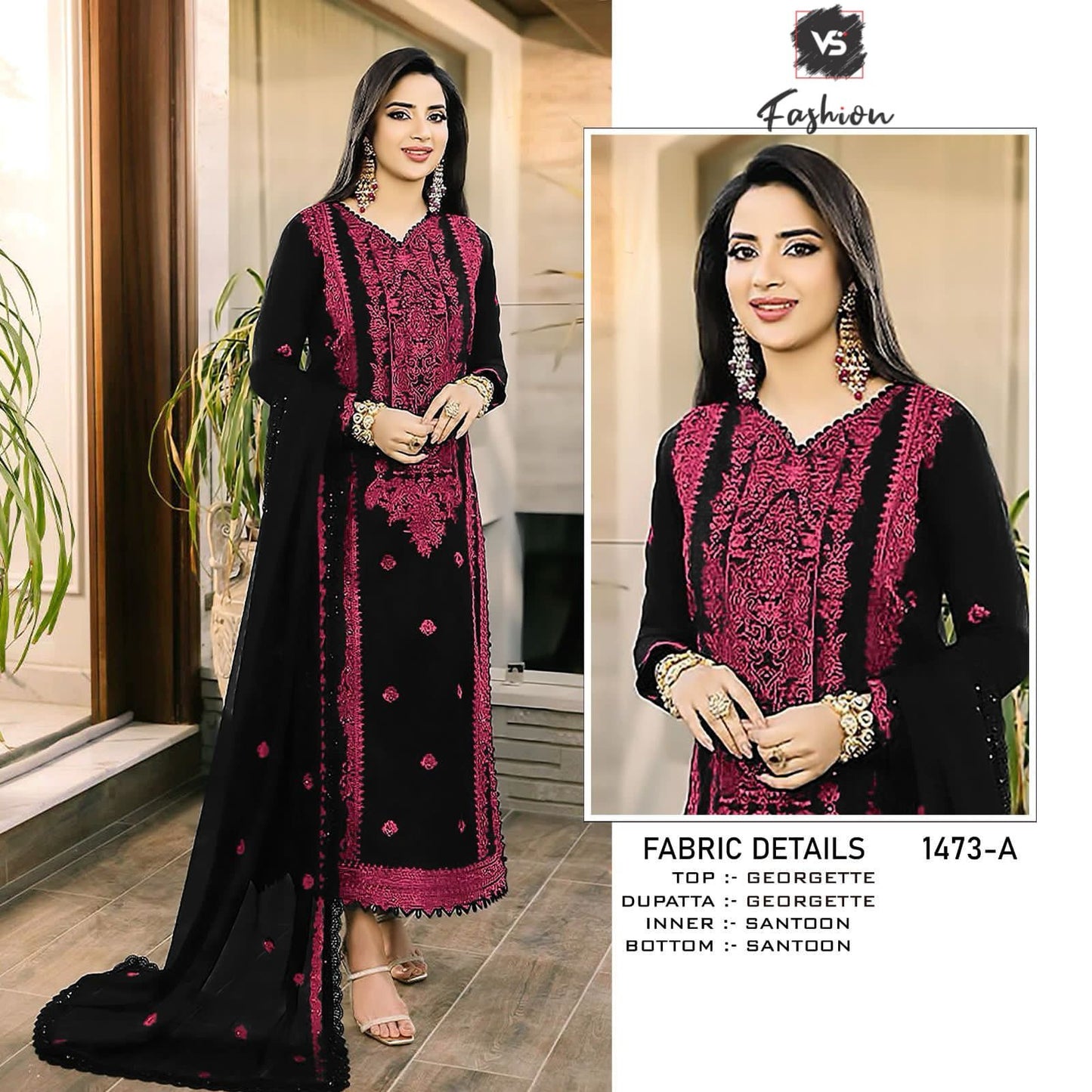 1473A Vs Fashion Pakistani Salwar Suits