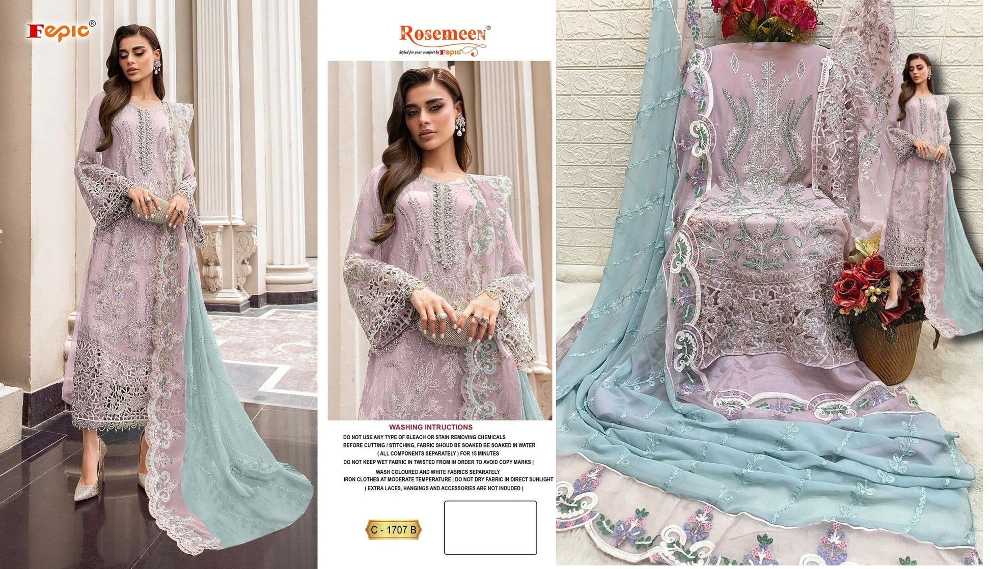 1707B Fepic Pakistani Salwar Suits