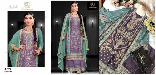 436C Ziaaz Designs Pakistani Salwar Suits