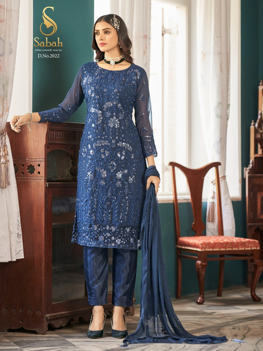 2022 Pakiza Sabah Unstitched Suits