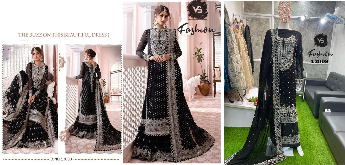 13008 Vs Fashion Pakistani Salwar Suits