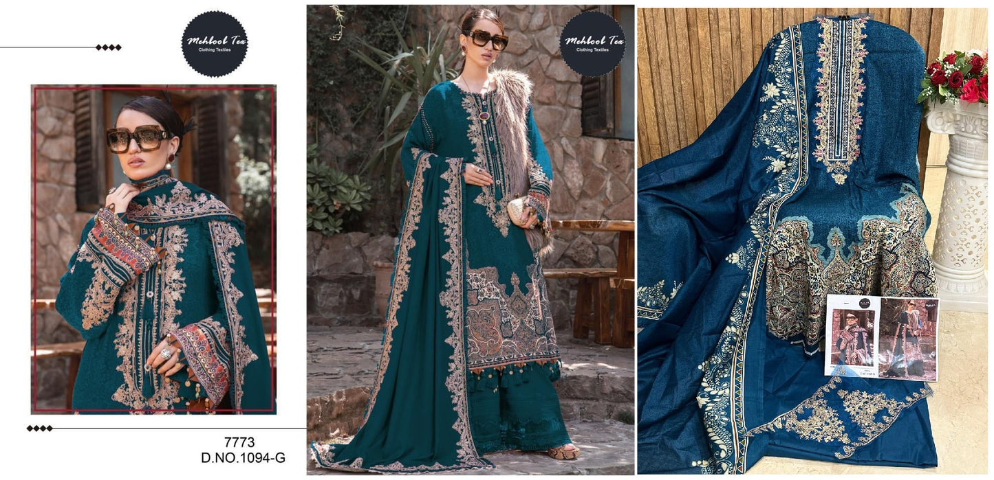 1094G Mehboob Tex Pakistani Salwar Suits