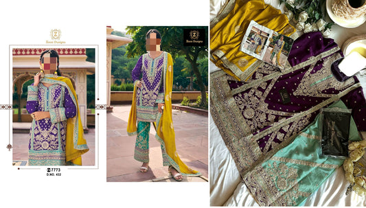432 Ziaaz Designs Pakistani Readymade Suits