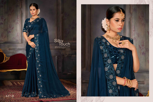 637D Jhalak Mehek Sarees