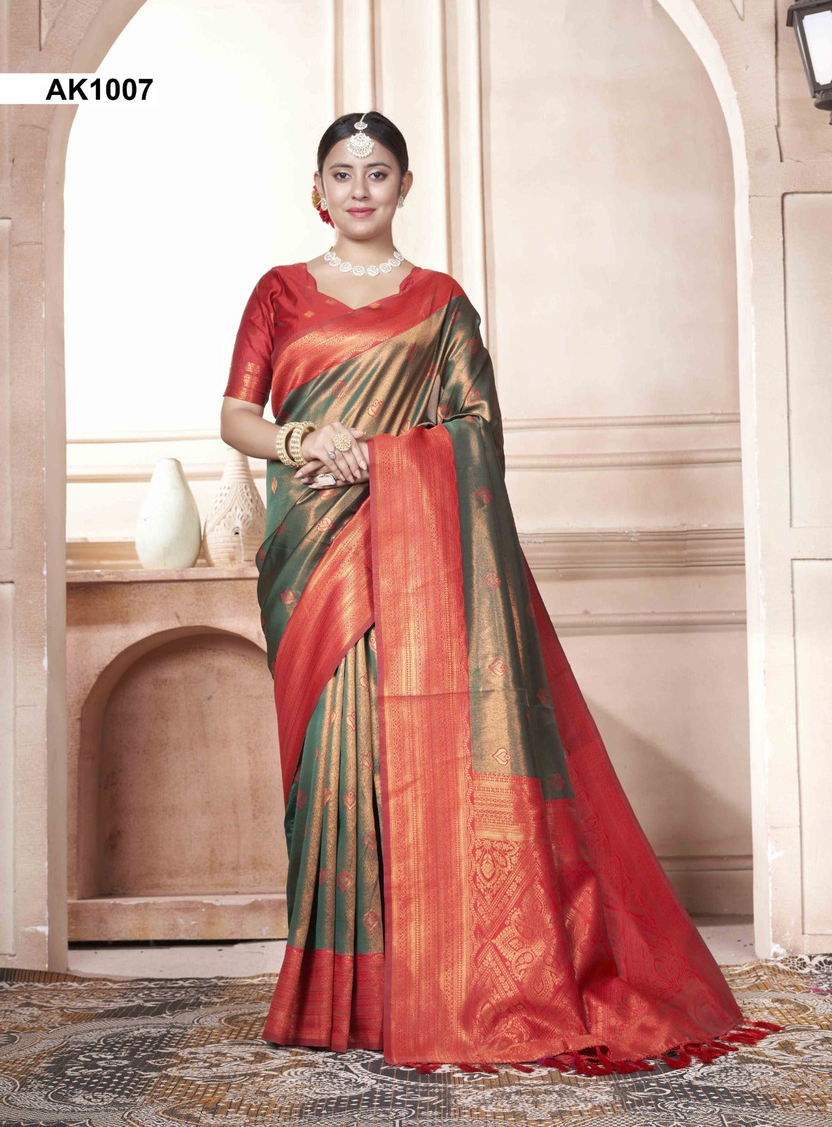 Ak1007 Akansha 3 Of Sarees