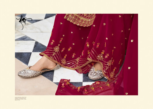 991 Ranjha Vol 2 Radha Trendz Georgette Unstitched Suits