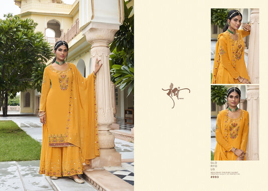 993 Ranjha Vol 2 Radha Trendz Georgette Unstitched Suits