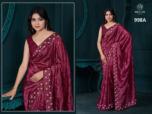 998A Mehek Soft Silk Sarees