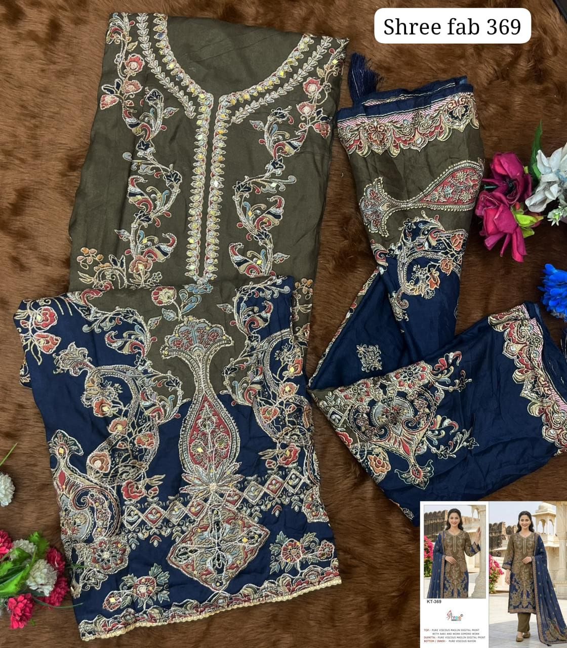 369 shree fabs Pakistani Salwar Suit