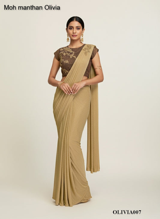 A007 Moh Manthan Olivia Mahotsav Lycra Ready To Wear Saree