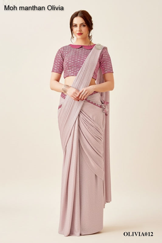 A012 Moh Manthan Olivia Mahotsav Lycra Ready To Wear Saree