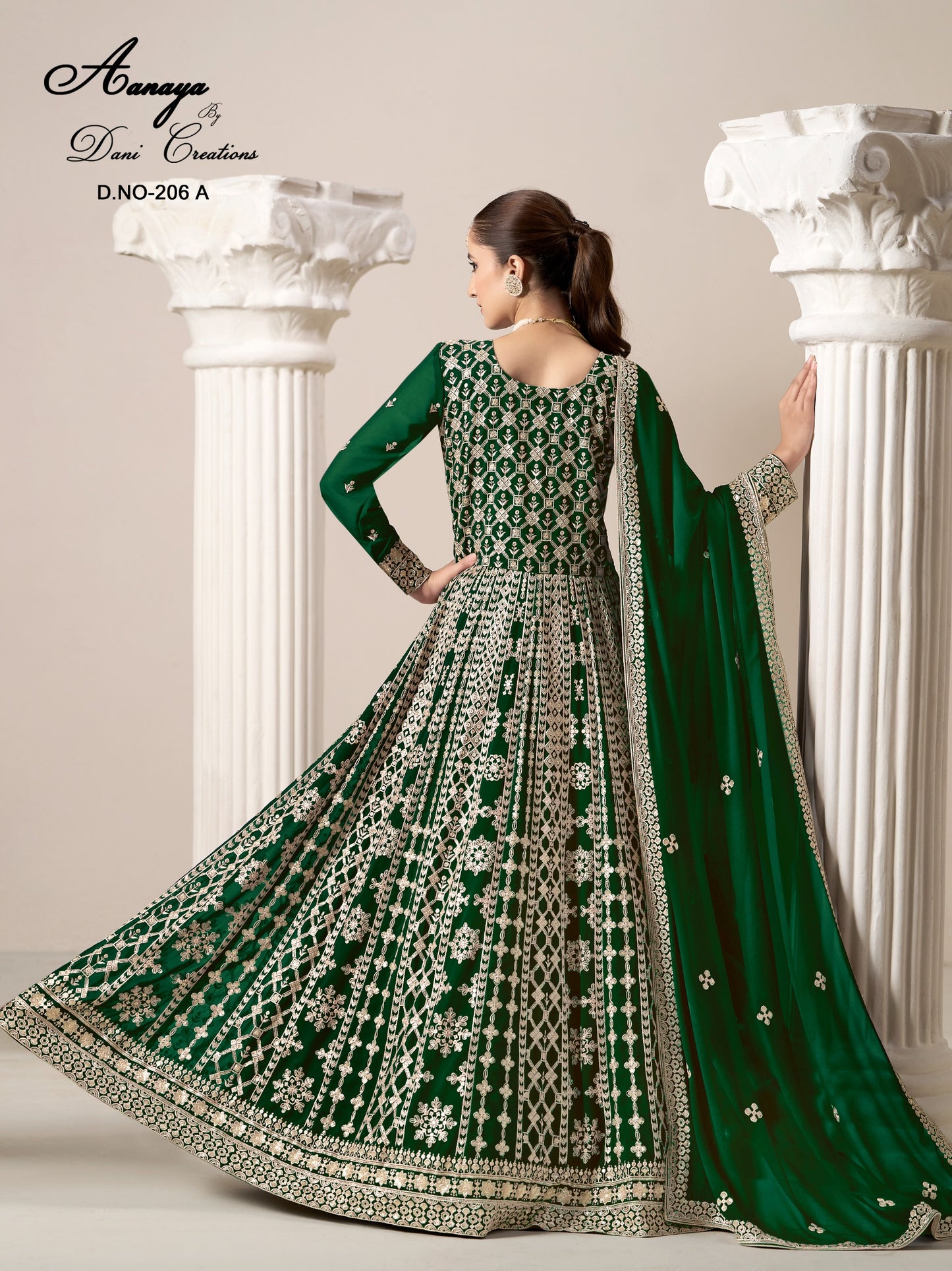 Aanaya Vol 206A Dani Creation Anarkali Pakistani Salwar Suits