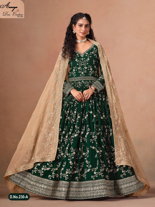 Aanaya Vol 230A Dani Creation Faux Georgette Pakistani Salwar Suits