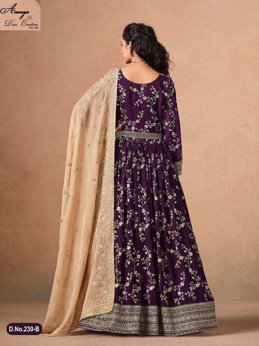 Aanaya Vol 230B Dani Creation Faux Georgette Pakistani Salwar Suits