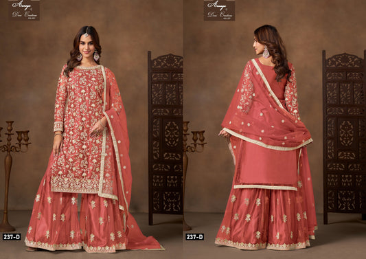 Aanaya Vol 237D Dani Creation Net Pakistani Salwar Suits