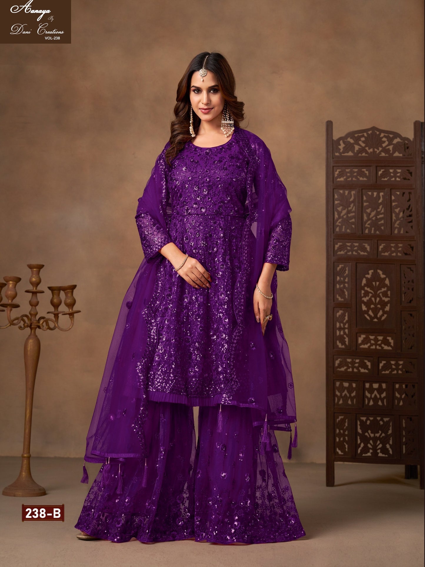 Aanaya Vol 238-B Dani Creation Net Pakistani Salwar Suits