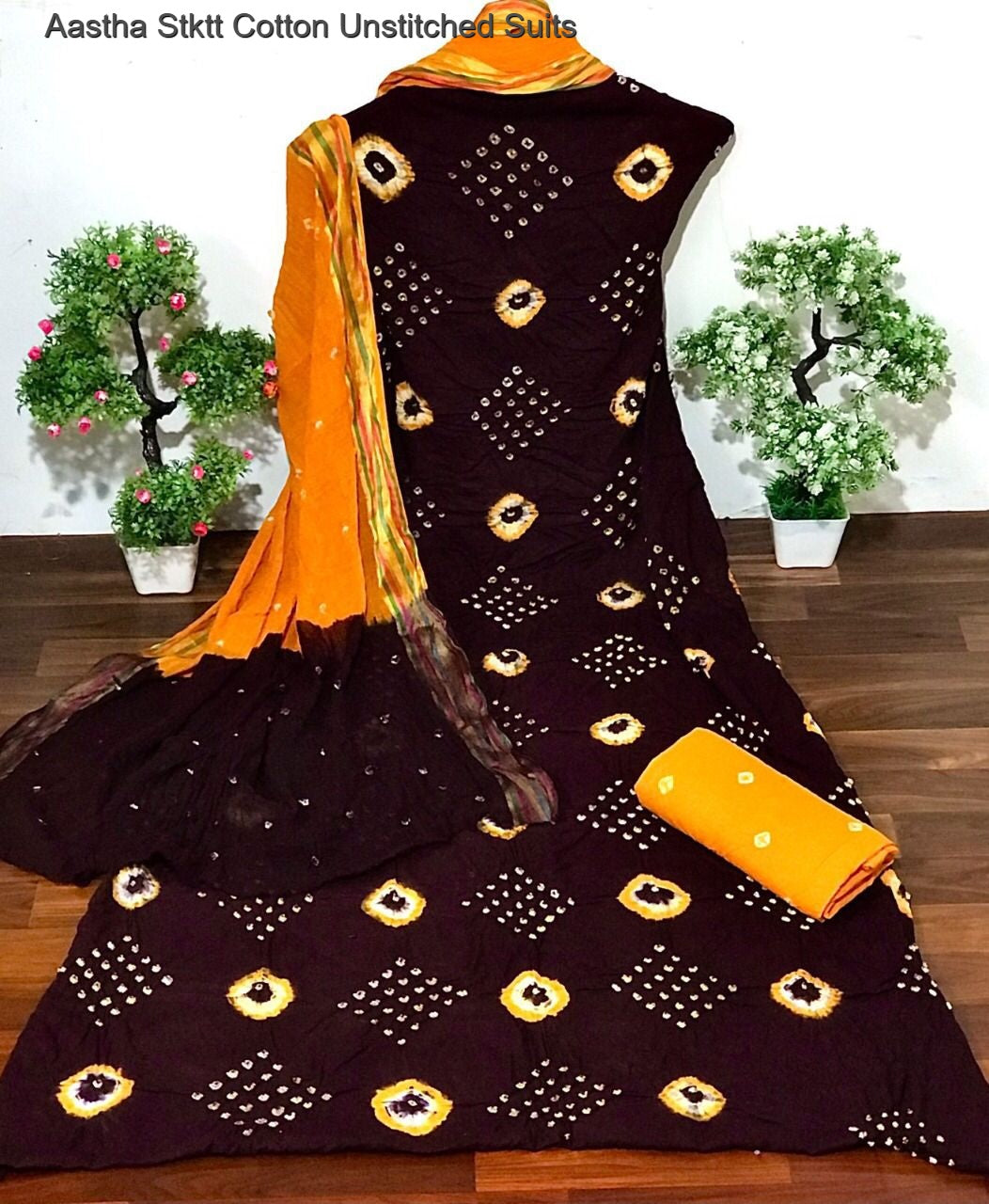 Aastha Stktt Cotton Unstitched Suits