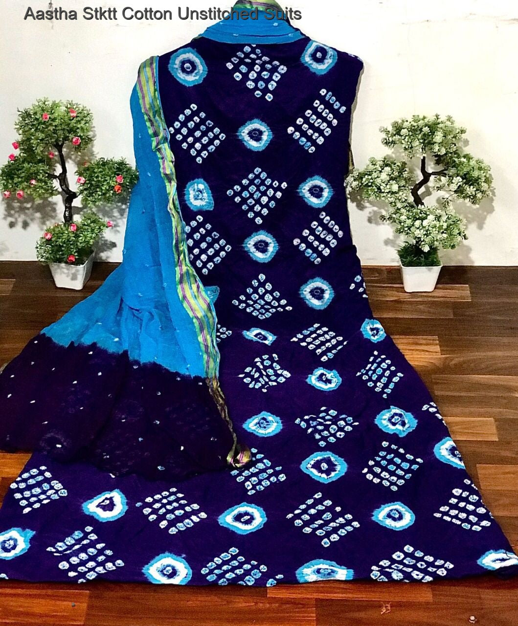 Aastha Stktt Cotton Unstitched Suits