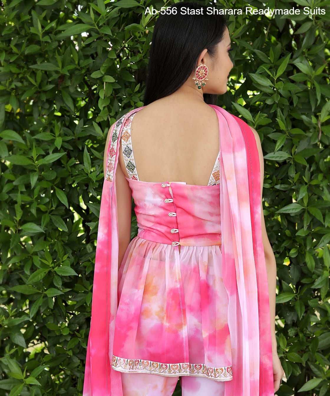Ab-556 Stast Sharara Readymade Suits